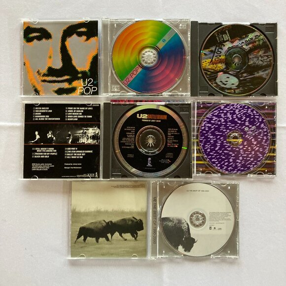 5 U2 CDs Compact Discs - Picture 3 of 4